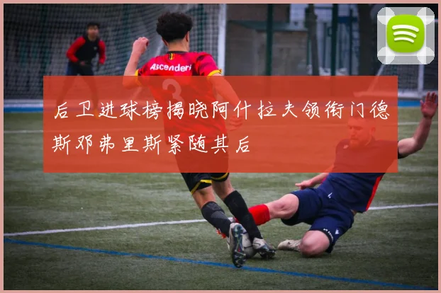 后卫进球榜揭晓阿什拉夫领衔门德斯邓弗里斯紧随其后