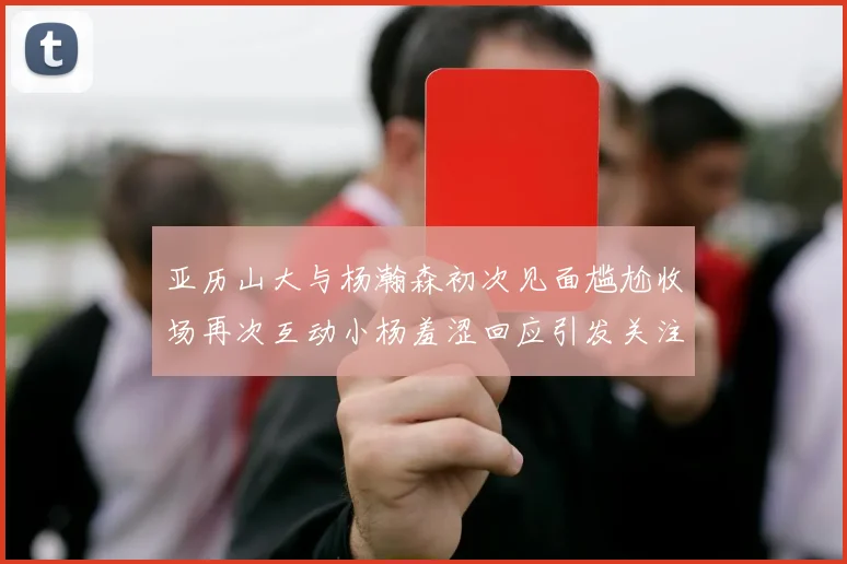 亚历山大与杨瀚森初次见面尴尬收场再次互动小杨羞涩回应引发关注